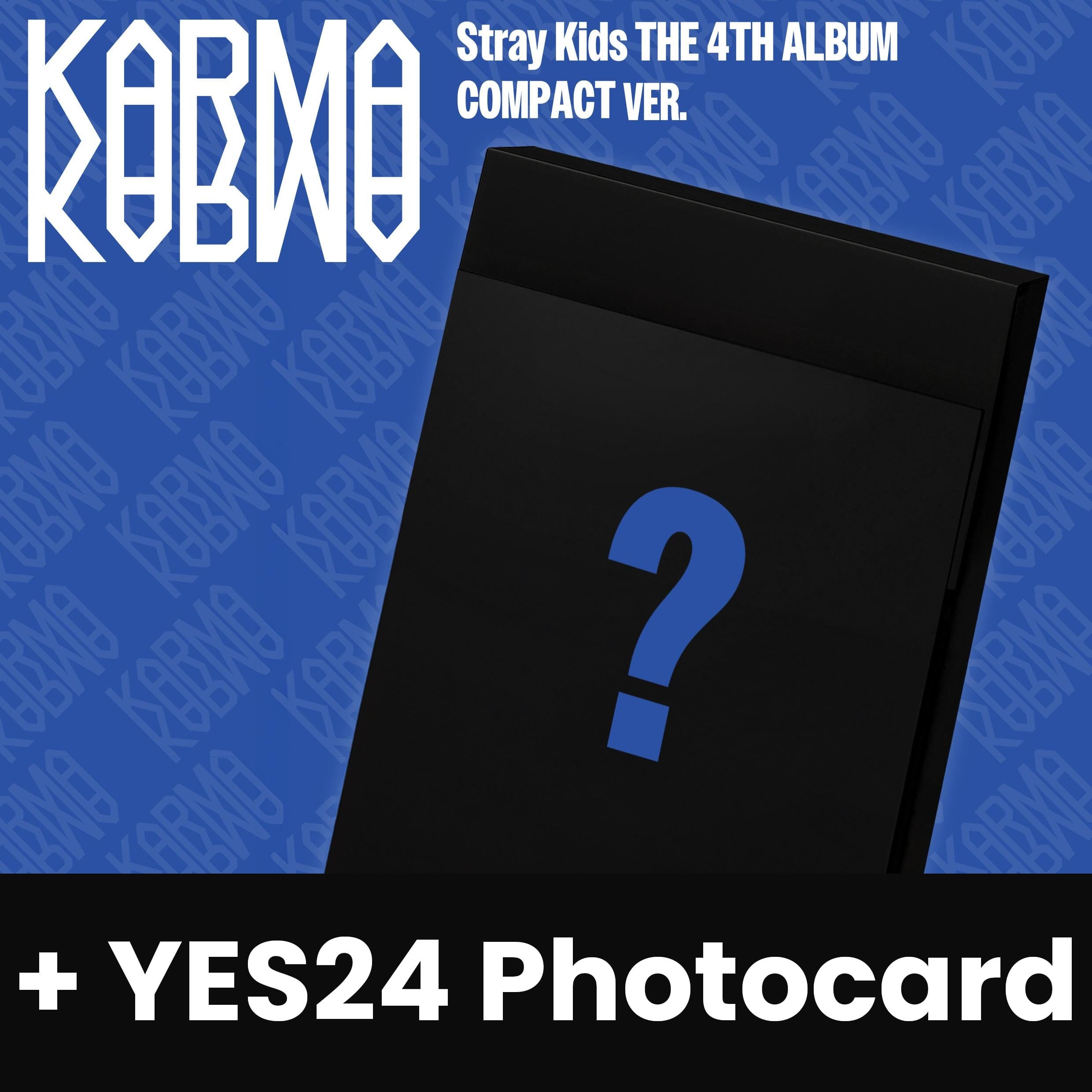 STRAY KIDS - KARMA (COMPACT VER.) + YES24 Photocard Nolae