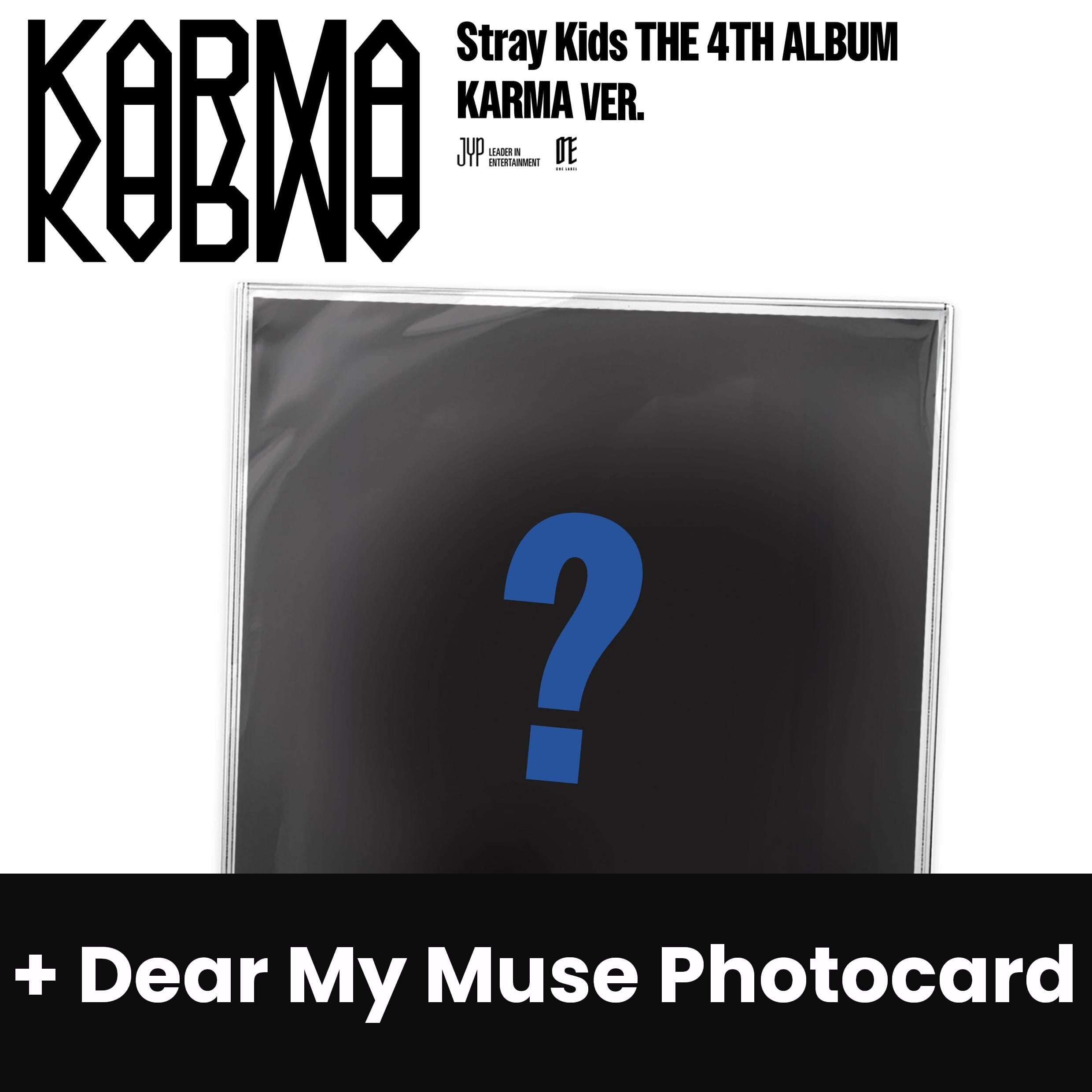 STRAY KIDS - KARMA (KARMA VER.) (LIMITED) + Dear My Muse Photocard Nolae