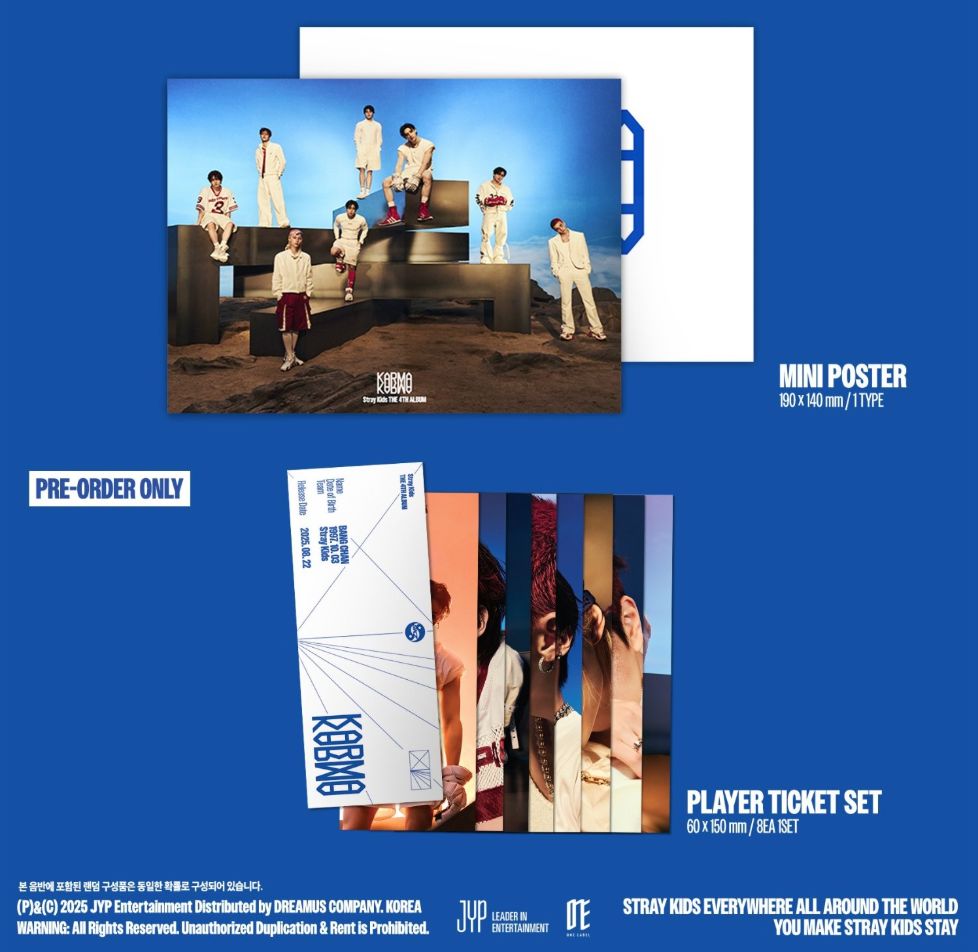 STRAY KIDS - KARMA + Musickorea Photocard Nolae