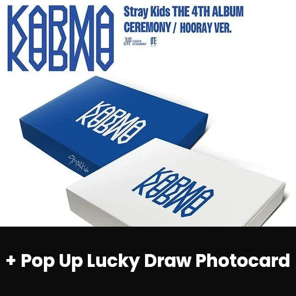 STRAY KIDS - KARMA + Pop Up Lucky Draw Soundwave Photocard Nolae