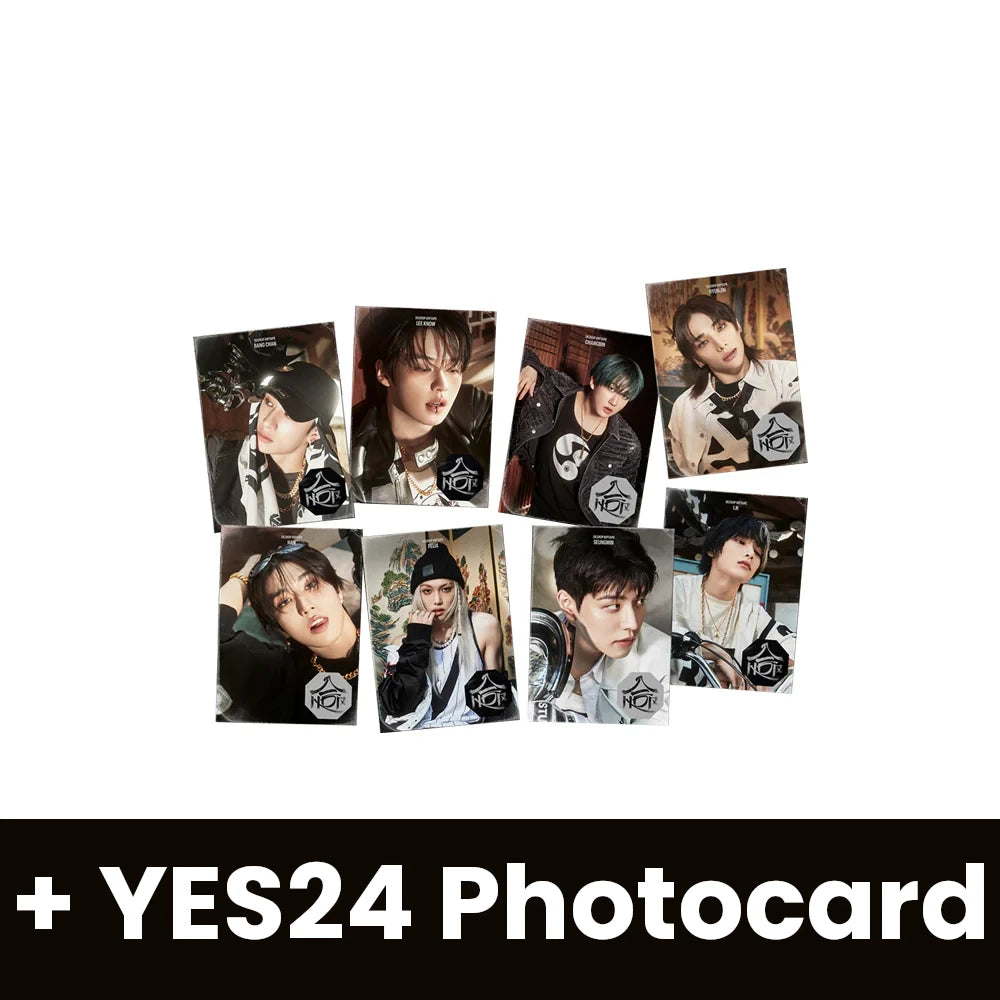 STRAY KIDS - SKZHOP HIPTAPE ‘合 (HOP)’ (ACCORDION VER.) + YES24 Photocard Nolae