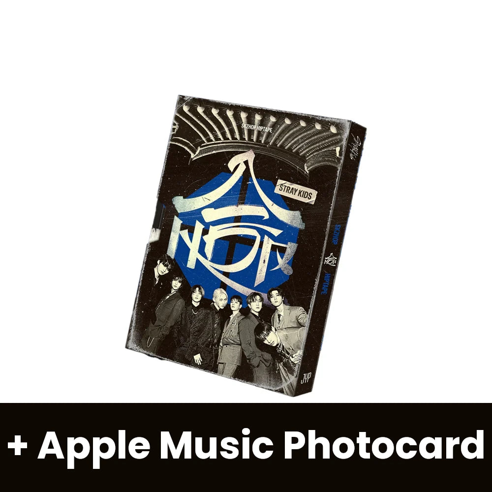 STRAY KIDS - SKZHOP HIPTAPE ‘合 (HOP)’ (HIPTAPE VER.) (LIMITED) + Apple Music Photocard Nolae