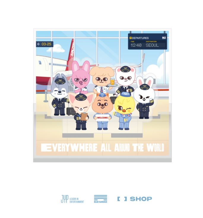STRAY KIDS - SKZOO EVERYWHERE ALL AROUND THE WORLD IN SEOUL MD 3 Nolae