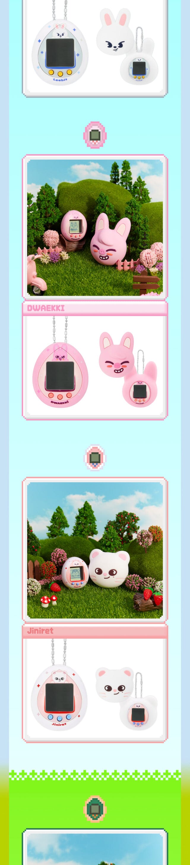 STRAY KIDS - SKZOO TAMAGOTCHI & CASE SET Nolae