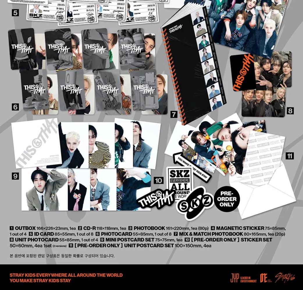 STRAY KIDS - THIS & THAT + Aladin Gift Nolae