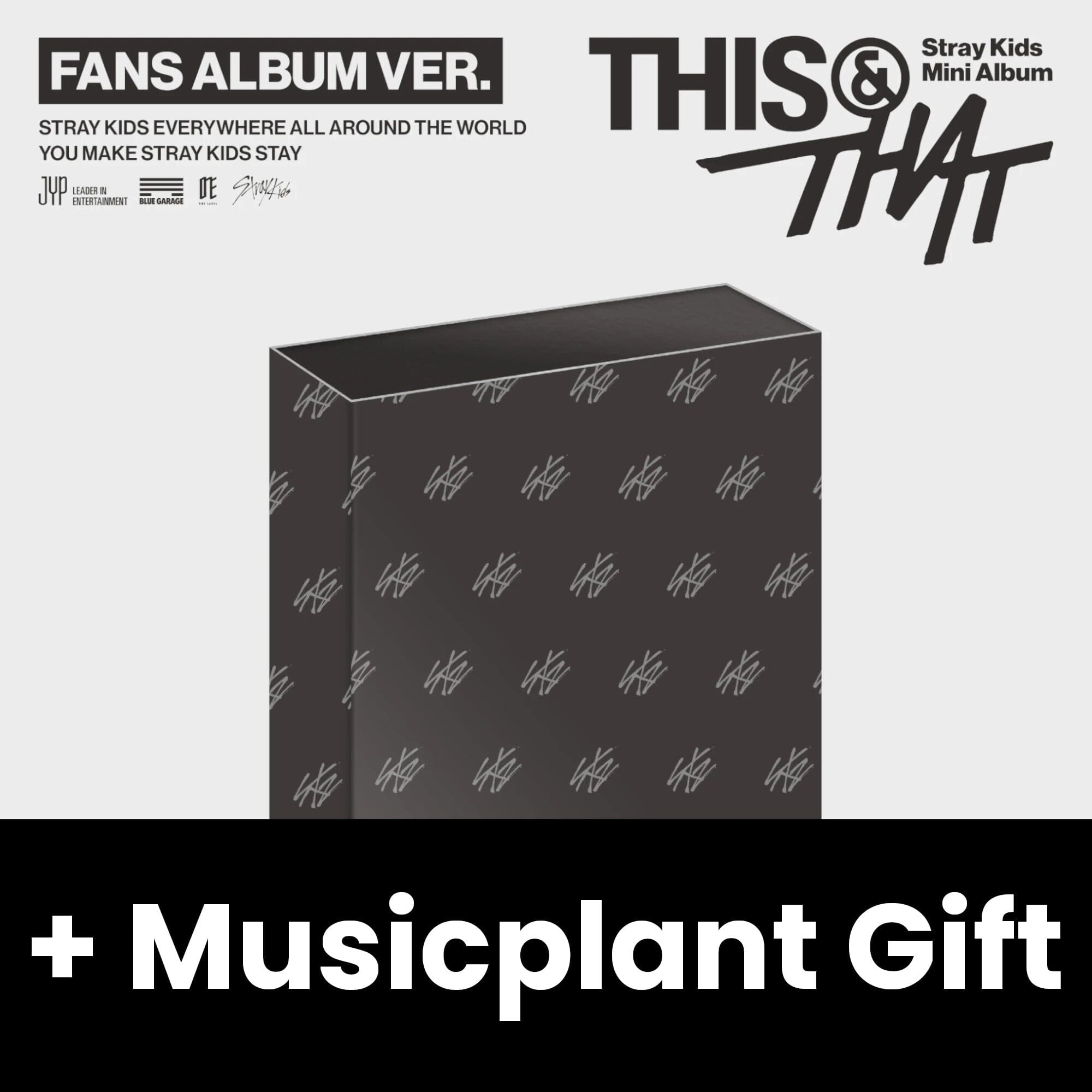 STRAY KIDS - THIS & THAT (FANS ALBUM VER.) + Musicplant Gift Nolae
