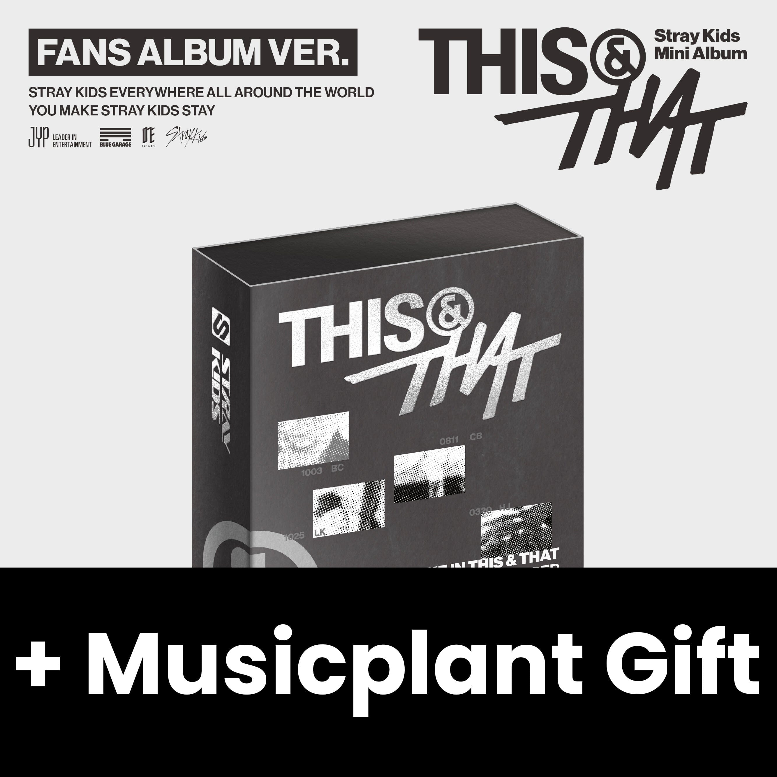 STRAY KIDS - THIS & THAT (FANS ALBUM VER.) + Musicplant Gift Nolae