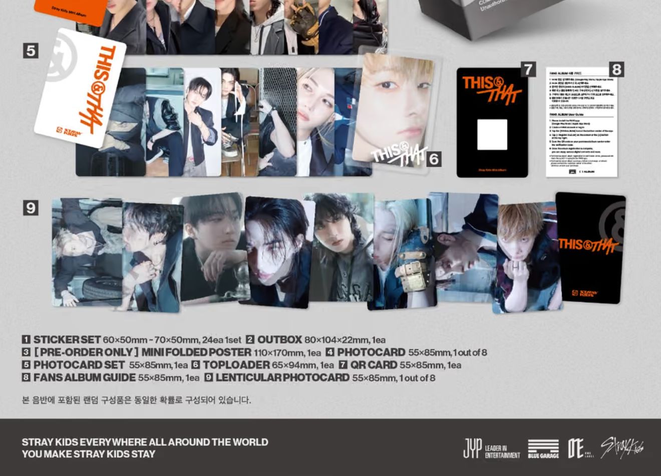 STRAY KIDS - THIS & THAT (FANS ALBUM VER.) + Soundwave Gift Nolae
