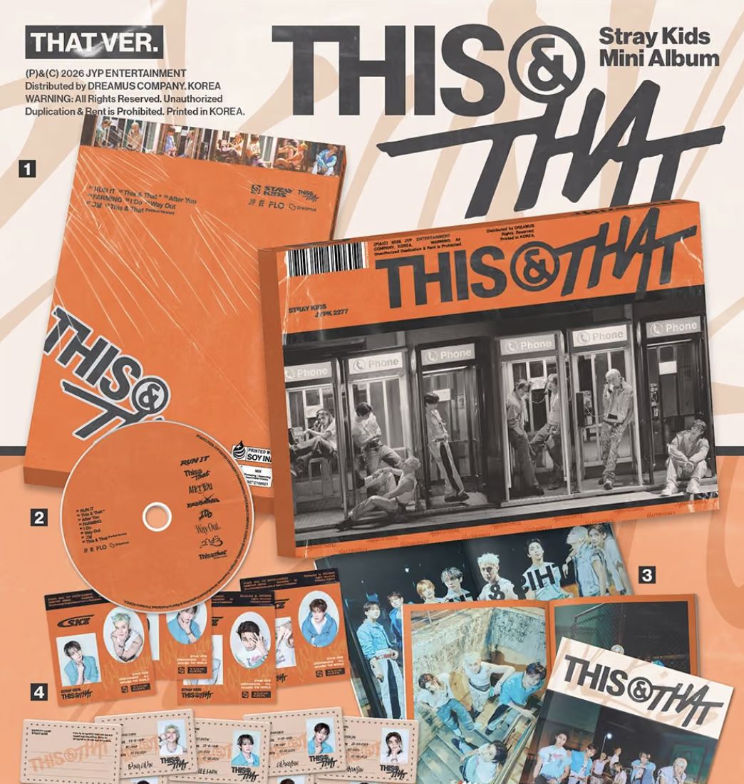 STRAY KIDS - THIS & THAT + FANS SHOP Gift Nolae
