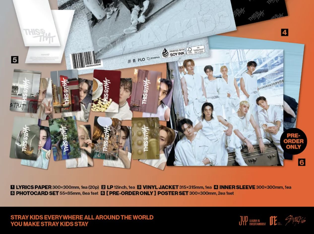 STRAY KIDS - THIS & THAT (LP VER.) (LIMITED) + Soundwave Gift Nolae