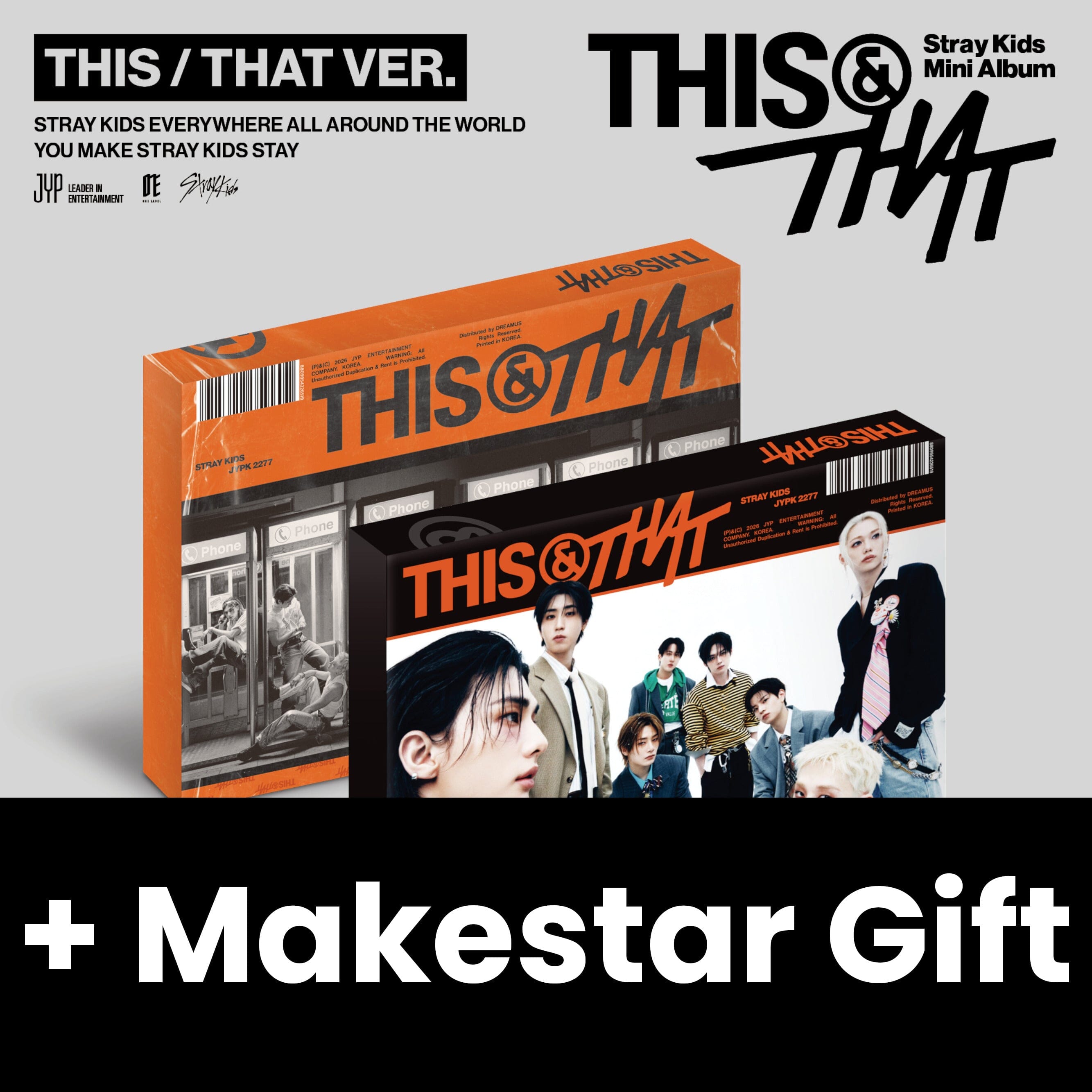 STRAY KIDS - THIS & THAT + Makestar Gift Nolae