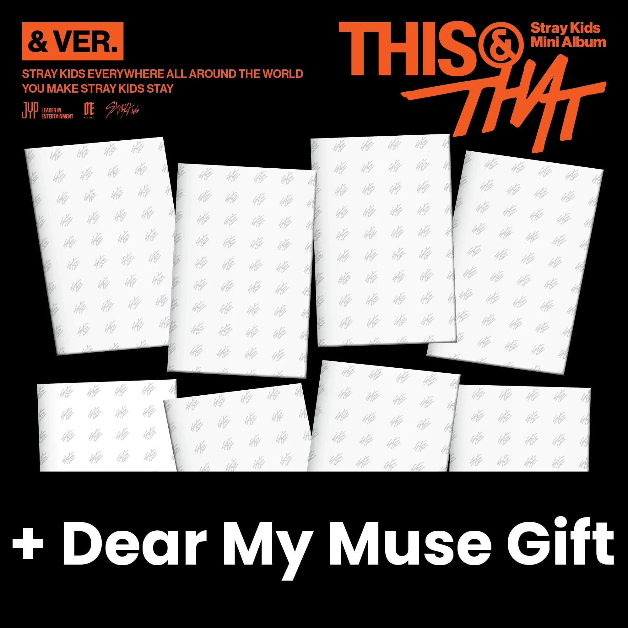 STRAY KIDS - THIS & THAT (& VER.) + Dear My Muse Gift Nolae