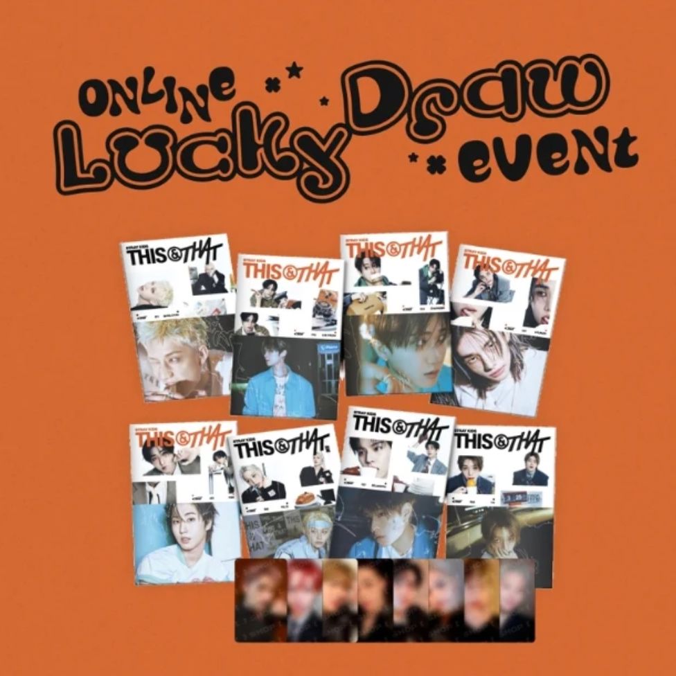STRAY KIDS - THIS & THAT (& VER.) + FANS SHOP Lucky Draw Gift Nolae