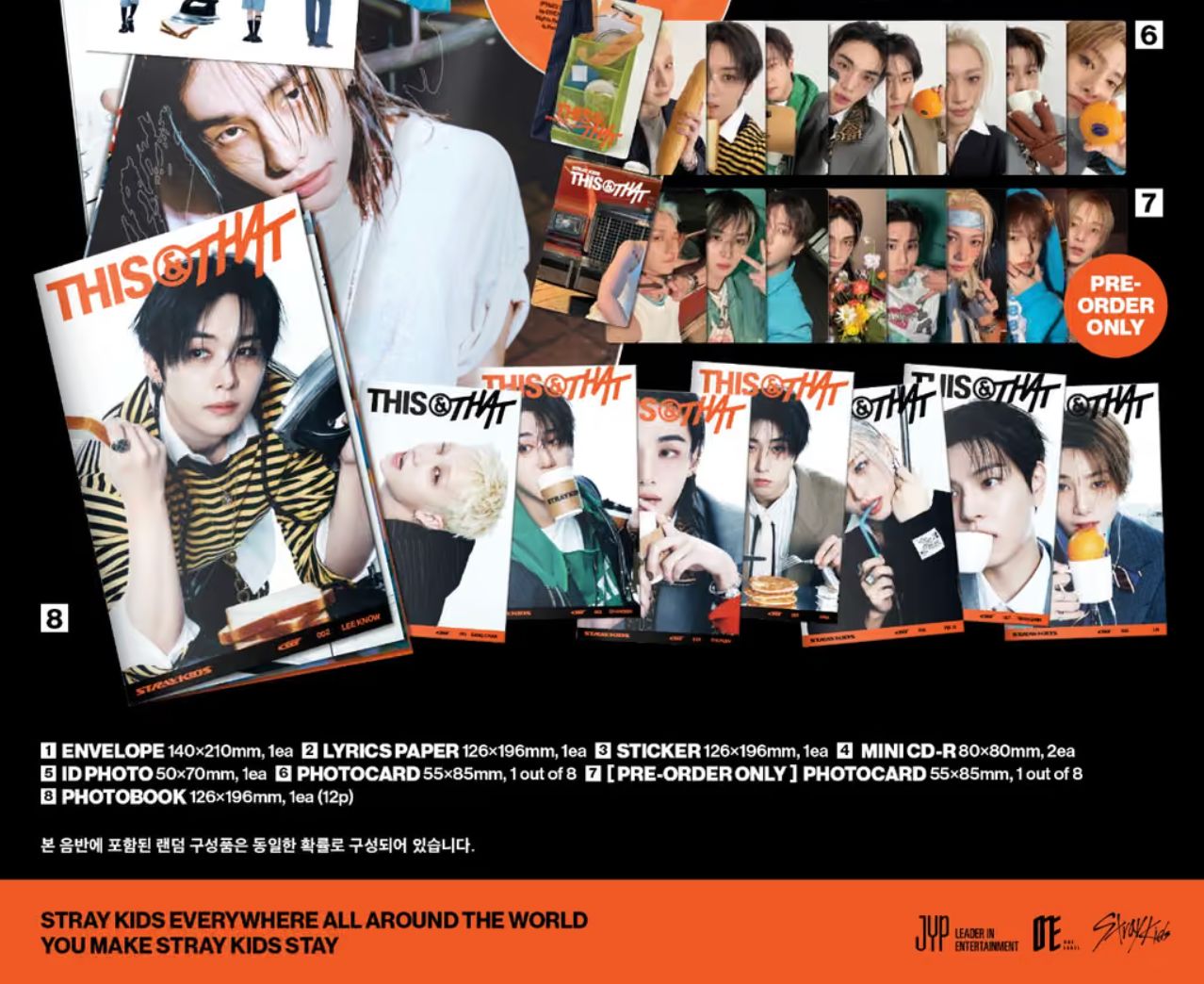 STRAY KIDS - THIS & THAT (& VER.) + Musicplant Gift Nolae
