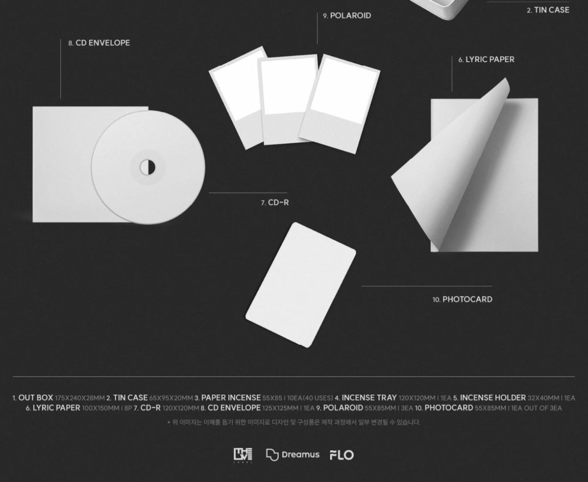 SUNG HANBIN (ZB1) - DEAD:ALIVE (PAPER INCENSE VER.) Nolae