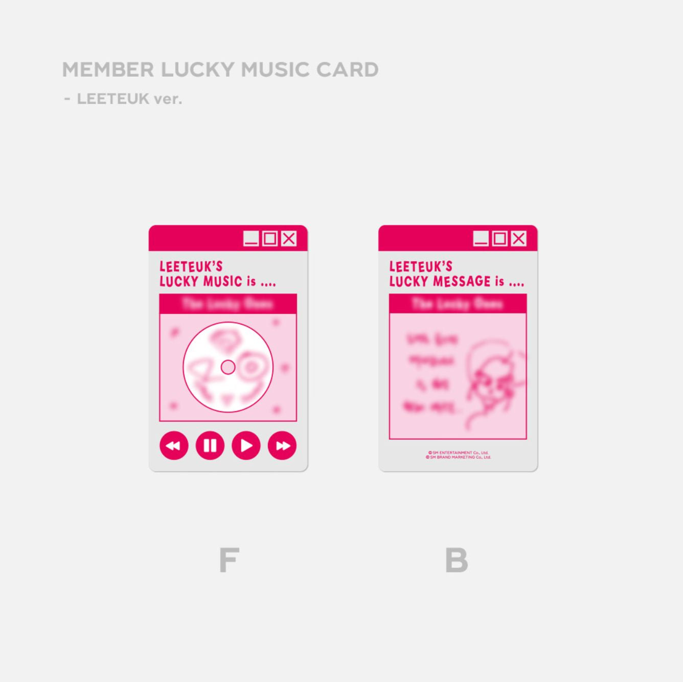 SUPER JUNIOR - 20TH ANNIVERSARY LUCKY CARD SET Nolae