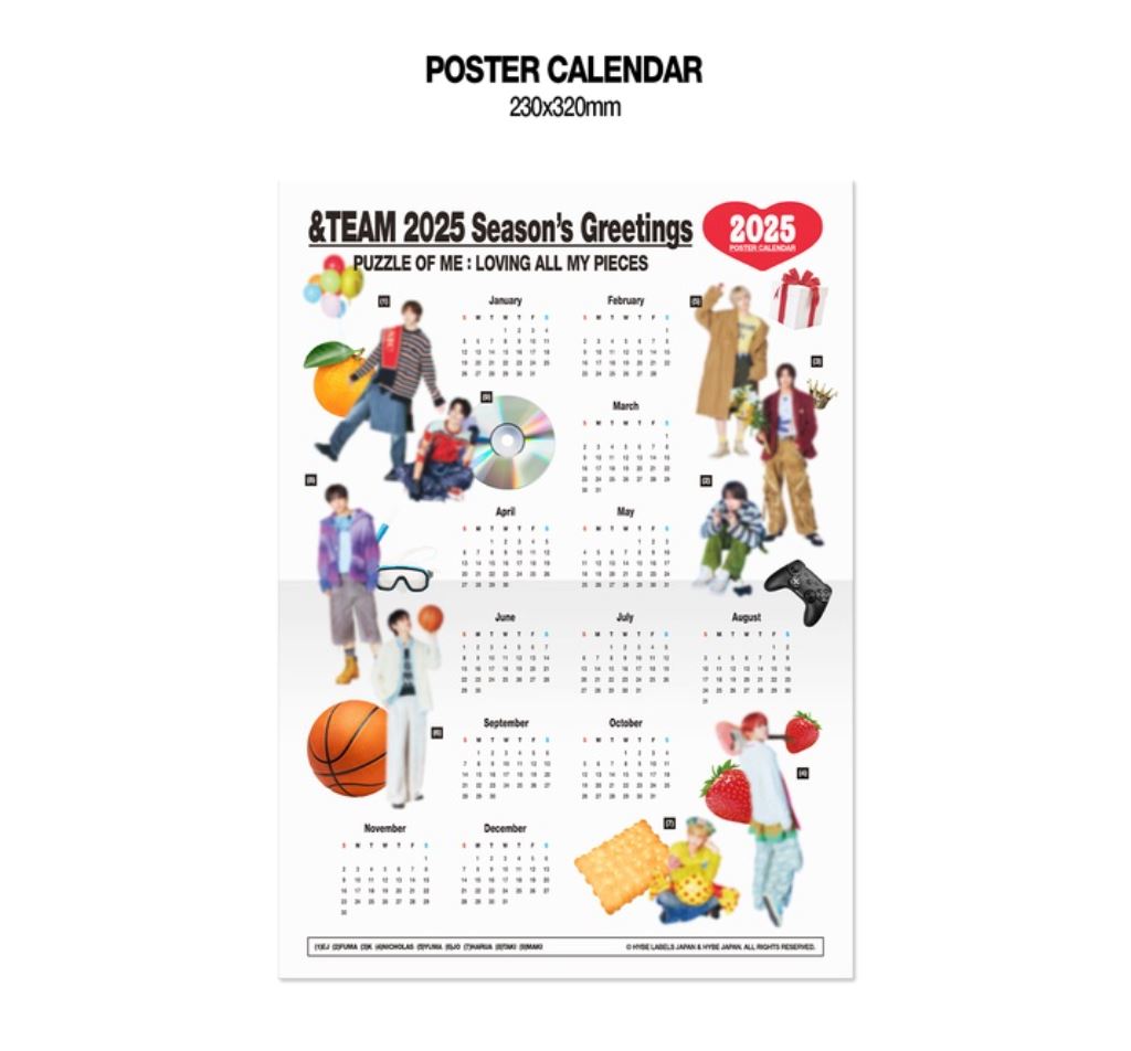 &TEAM - 2025 SEASON'S GREETINGS (PUZZLE OF ME) Nolae