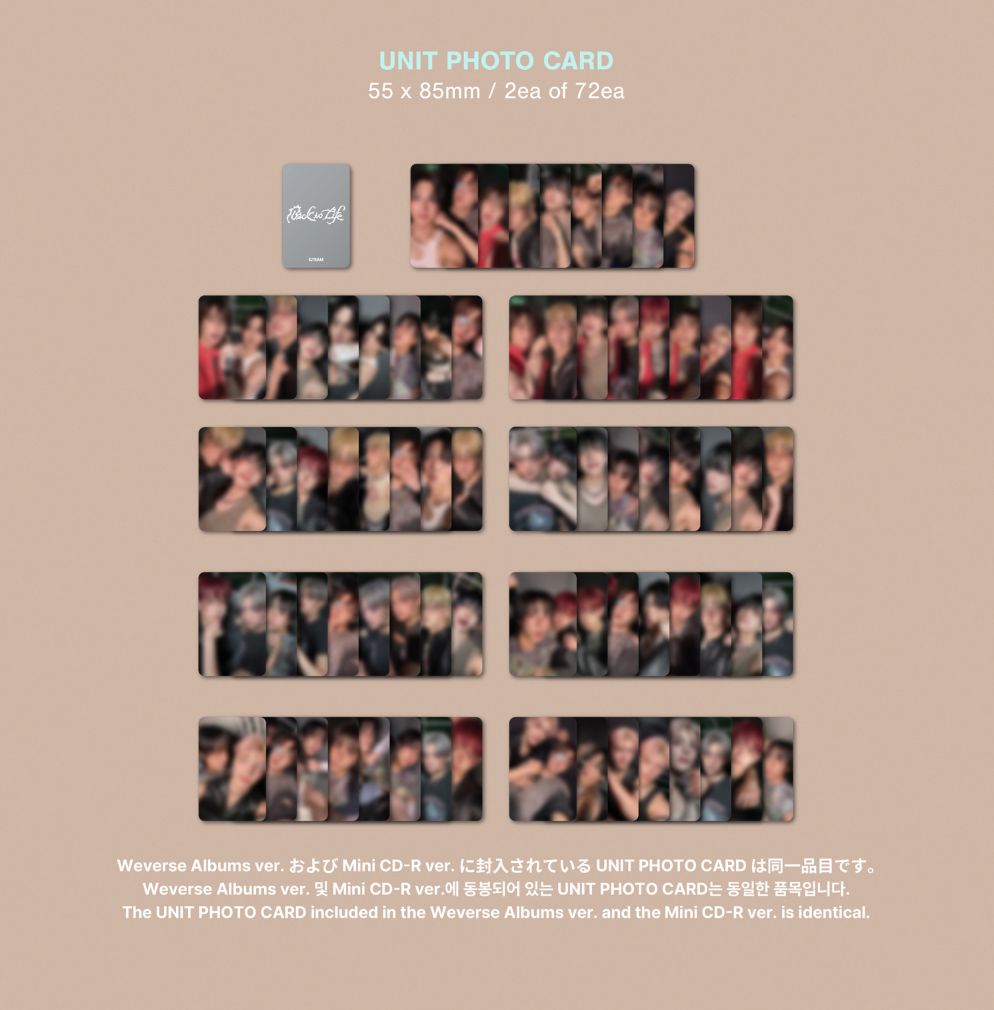 &TEAM - BACK TO LIFE (1ST KOREAN MINI ALBUM) (PHOTOCARD BOX) (MINI CD VER.) Nolae