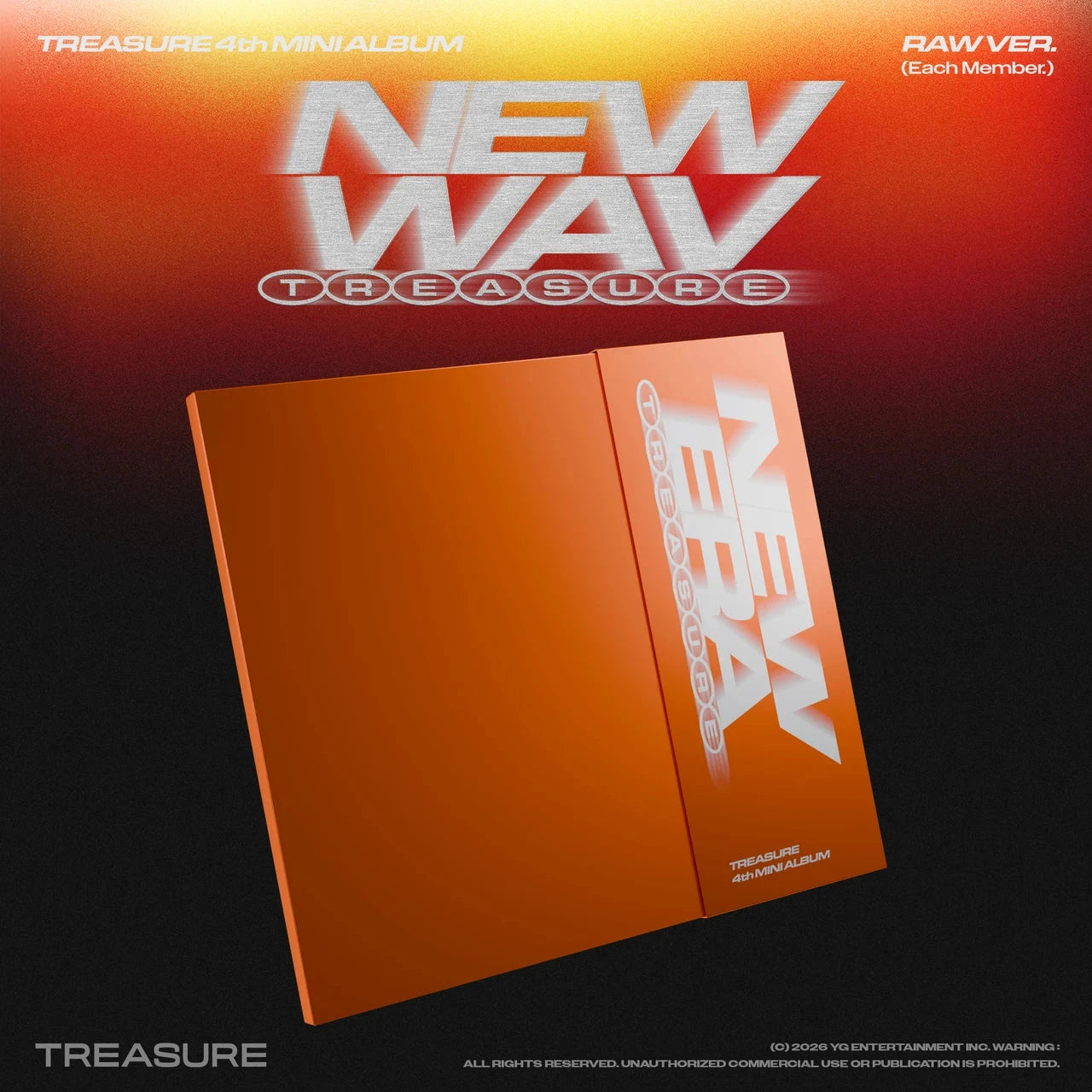 TREASURE - NEW WAV (RAW VER.) Nolae