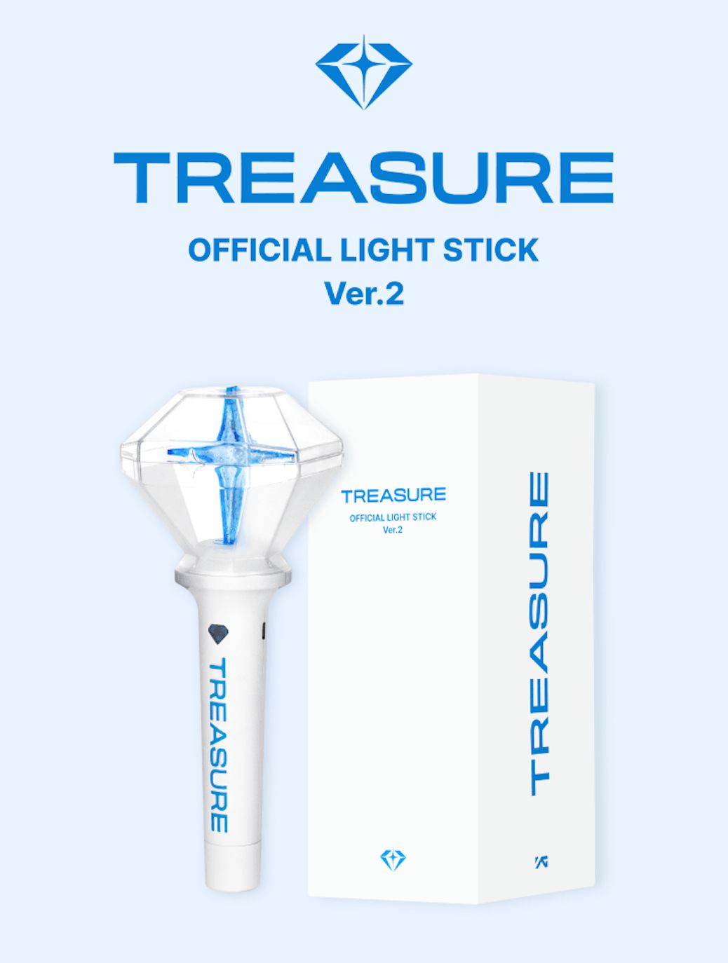 TREASURE - OFFICIAL LIGHT STICK VER.2 Nolae
