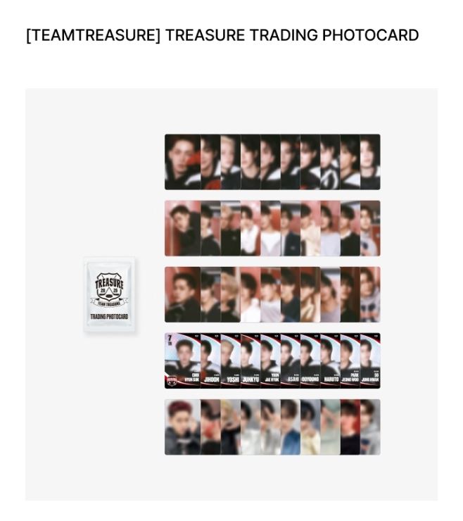 TREASURE - TRADING PHOTOCARD (2025 SEASON’S GREETINGS 'TEAMTREASURE') Nolae