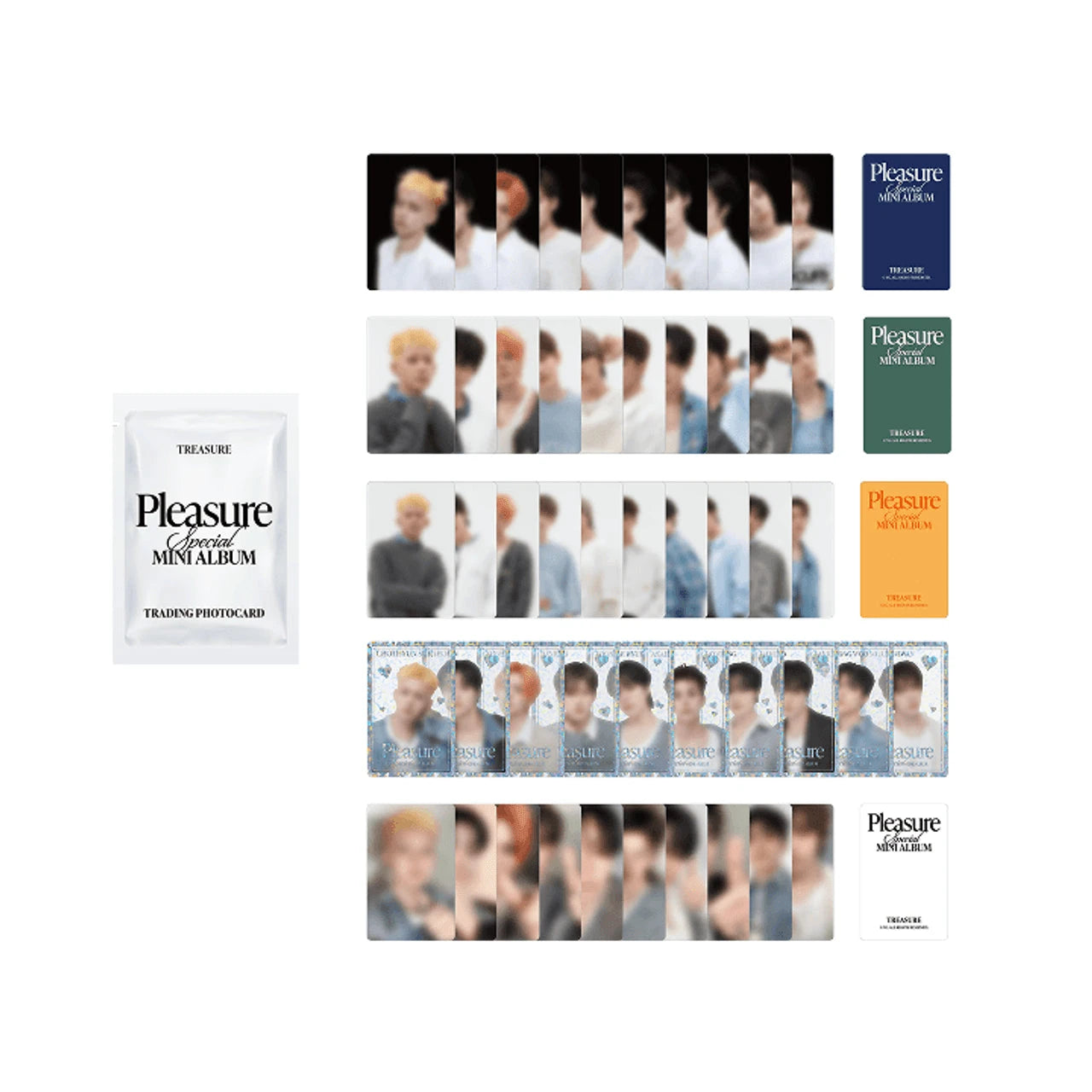 TREASURE - TRADING PHOTOCARD (PLEASURE)