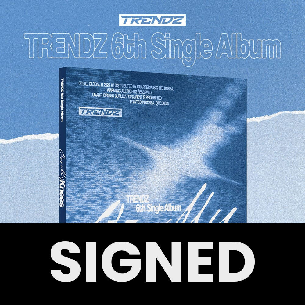 TRENDZ - ON MY KNEES (STANDARD VER.) (SIGNED)