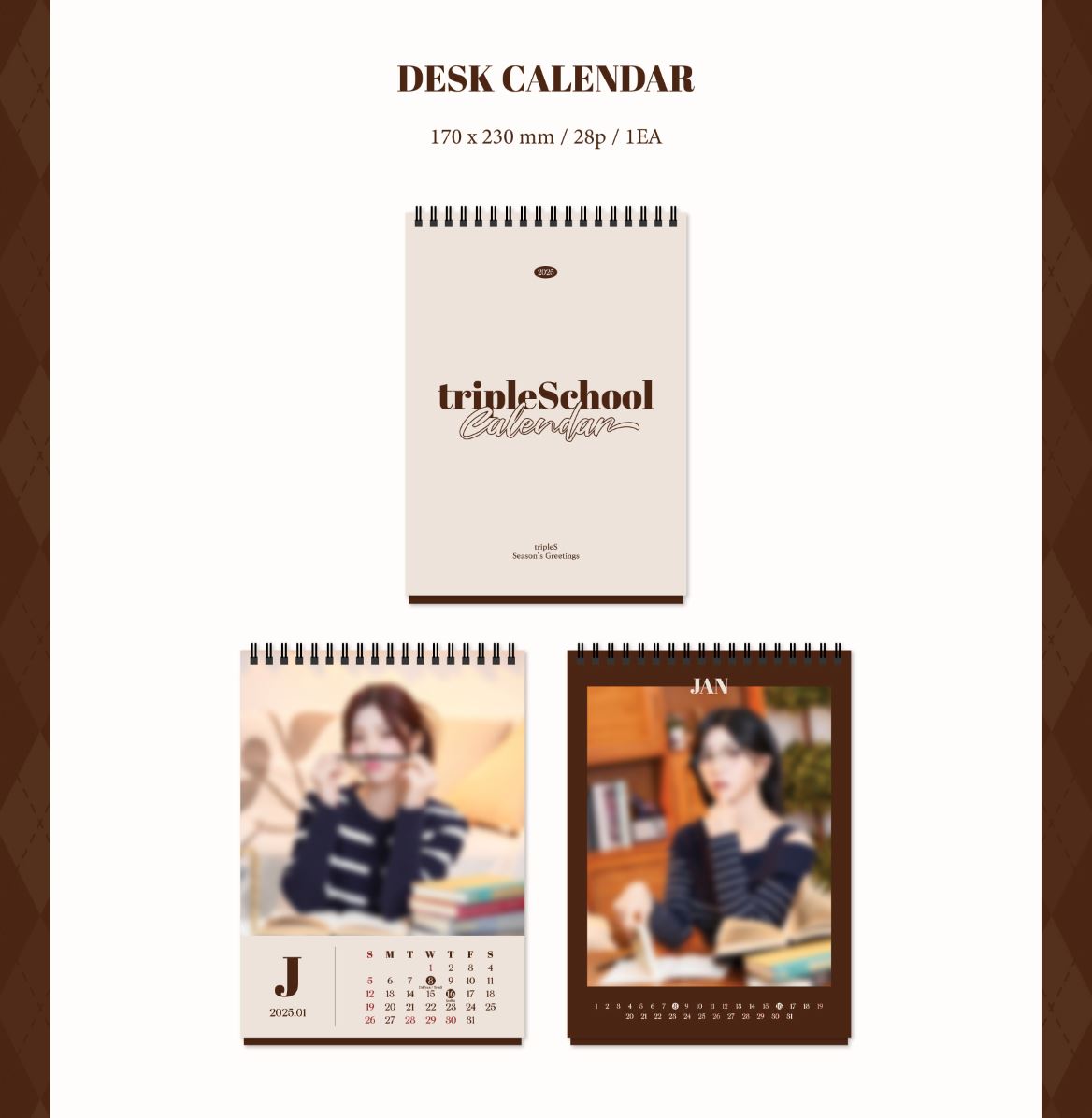 TRIPLES - 2025 SEASON'S GREETINGS (TRIPLE SCHOOL) Nolae