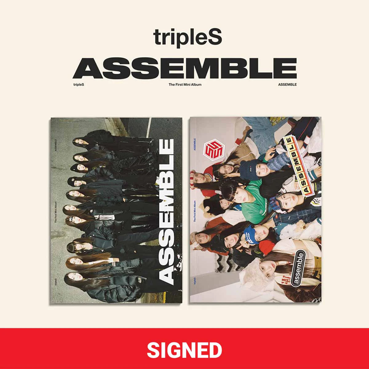 TRIPLES - ASSEMBLE (MINI ALBUM) SIGNED Nolae