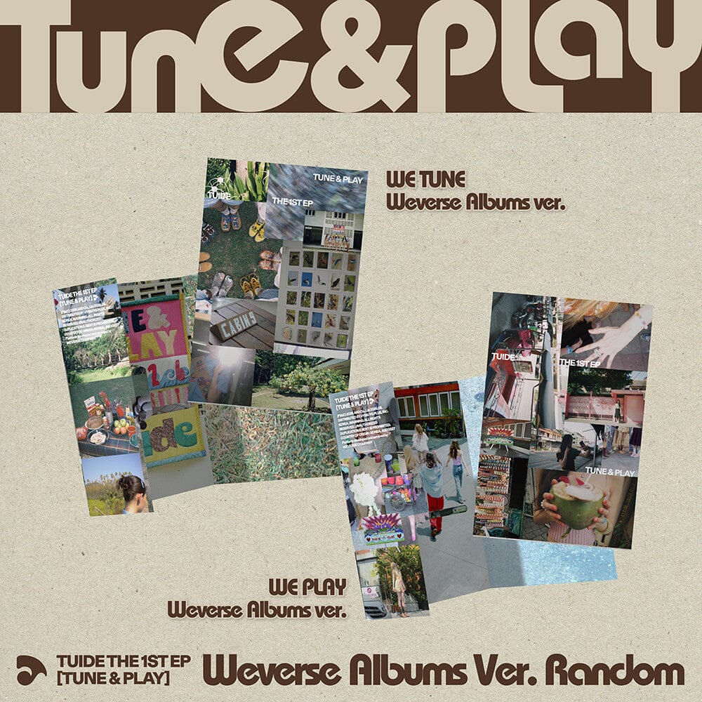TUIDE - TUNE & PLAY (WEVERSE ALBUMS VER.) Nolae