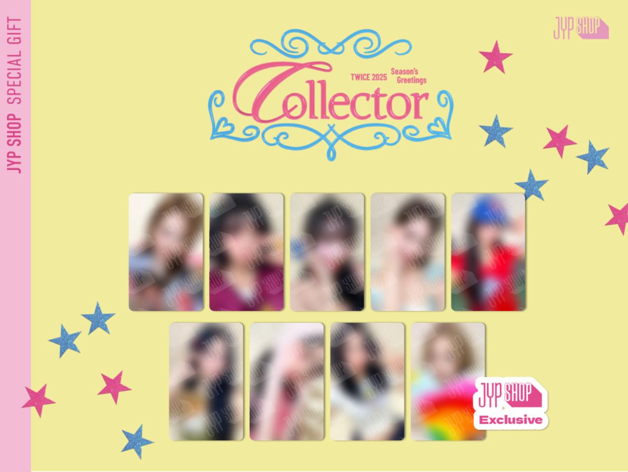 TWICE - 2025 SEASON'S GREETINGS (COLLECTOR) + JYP SHOP Photocard Set Nolae