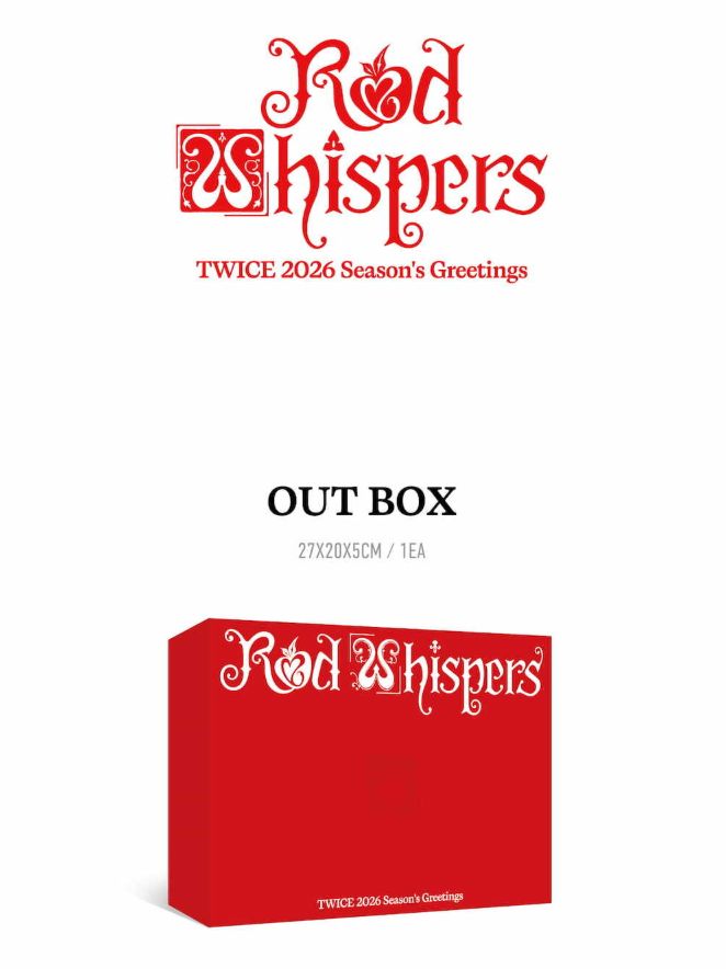 TWICE - 2026 SEASON'S GREETINGS (RED WHISPERS) Nolae