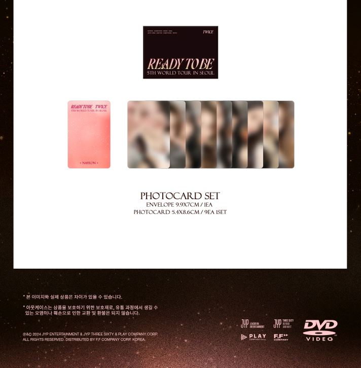 TWICE - 5TH WORLD TOUR IN SEOUL 'READY TO BE' (DVD & BLU-RAY) Nolae