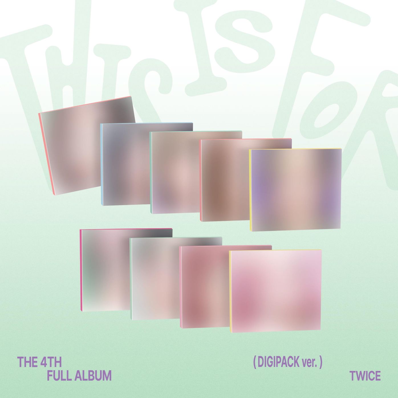 TWICE - THIS IS FOR (DIGIPACK VER.) Nolae
