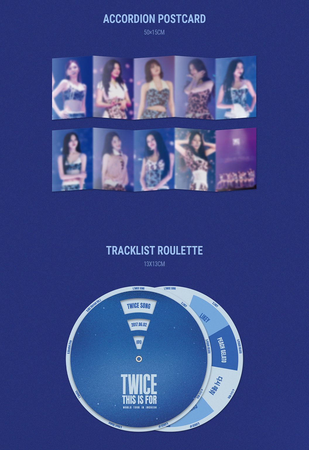 TWICE - 'THIS IS FOR' WORLD TOUR IN INCHEON (DVD & BLU-RAY) + Original Ticket Nolae