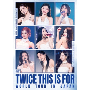 TWICE - 'THIS IS FOR' WORLD TOUR IN JAPAN (DVD & BLU-RAY)