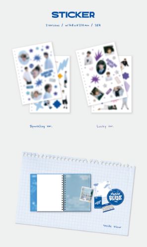 TWS - SPARKLING BLUE (1ST MINI ALBUM) + Weverse Gift Nolae