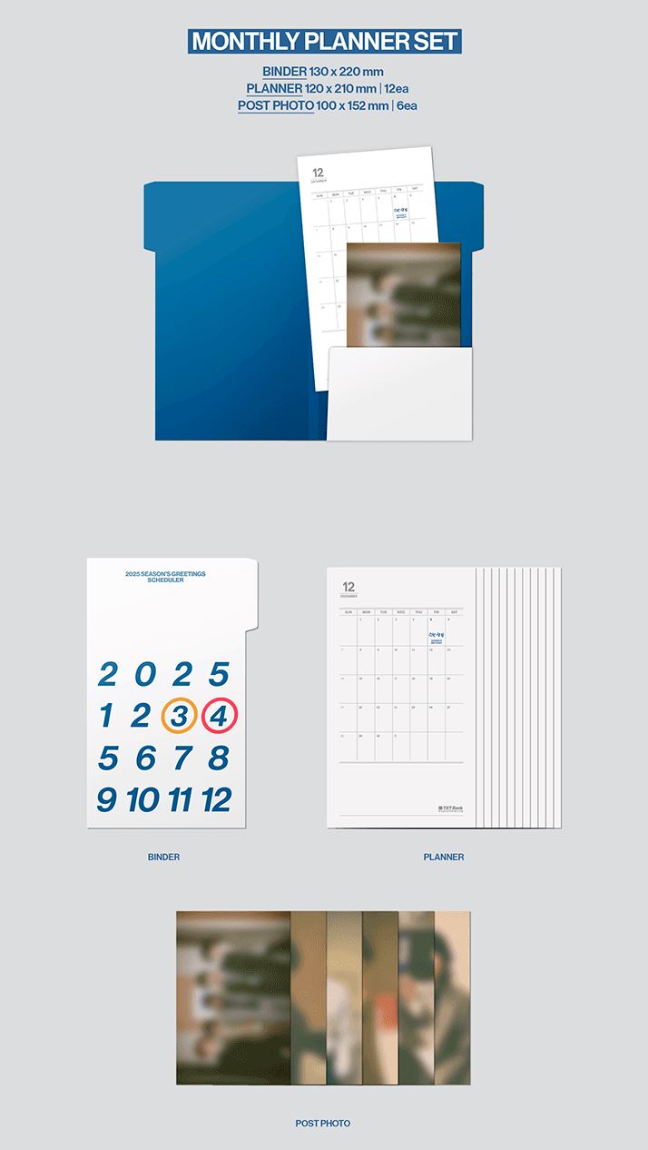 TXT - 2025 SEASON'S GREETINGS (TXT BANK) Nolae