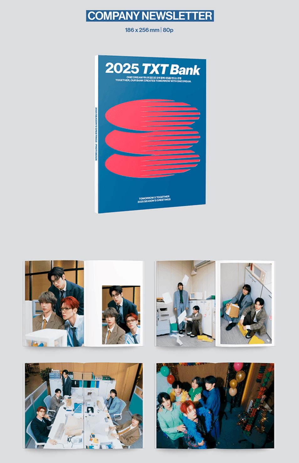 TXT - 2025 SEASON'S GREETINGS + WALL CALENDAR SET + Weverse Gift Nolae