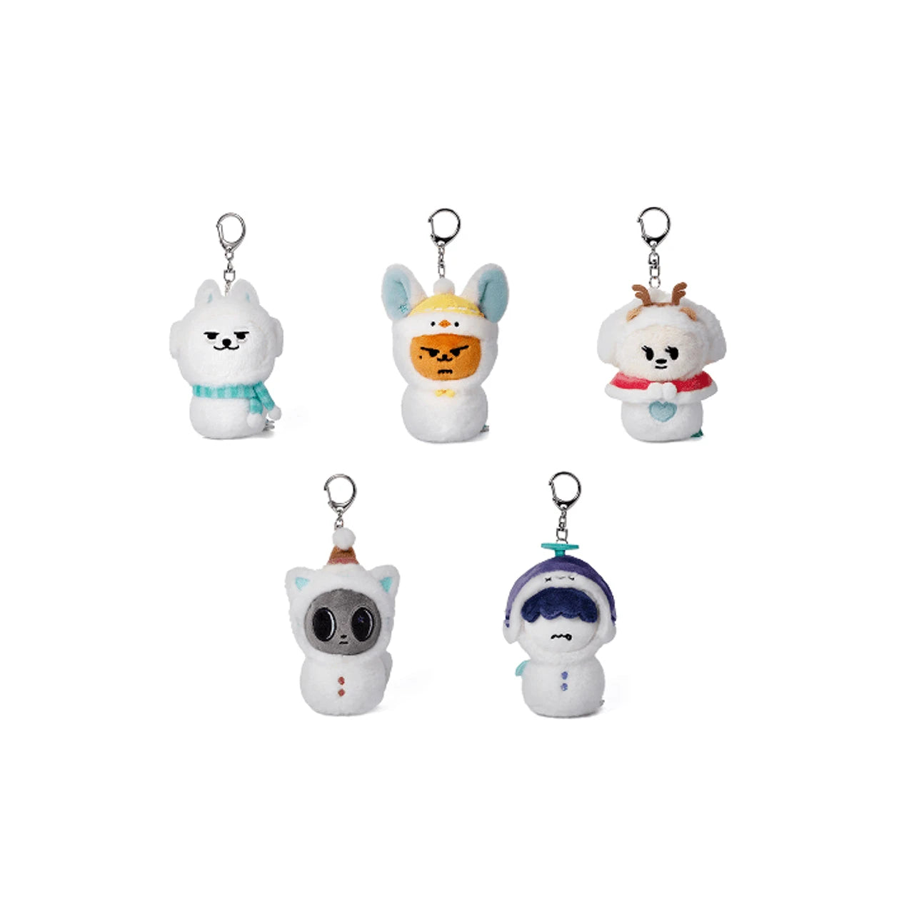 TXT - PLUSH KEYRING (HOLIDAY VER.) (PPULBATU SNOW MAGIC) Nolae