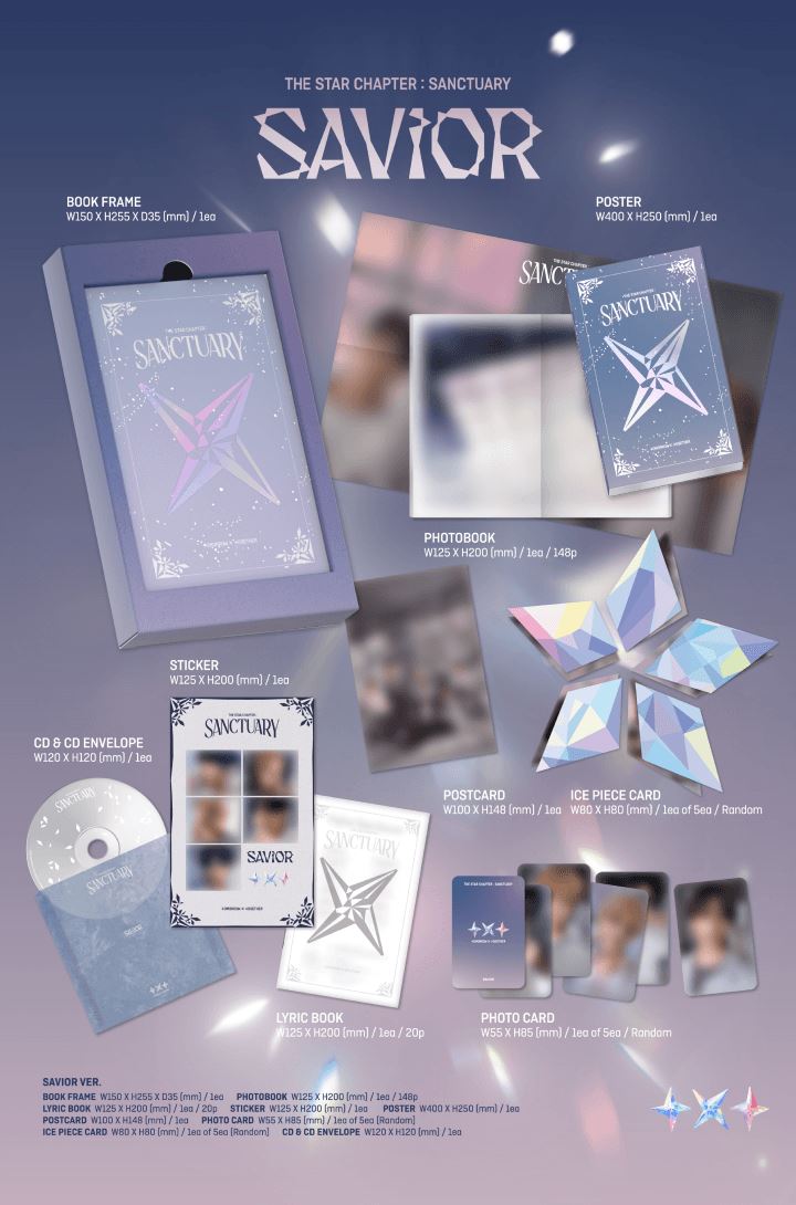 TXT - SANCTUARY SET + Apple Music Gift Nolae