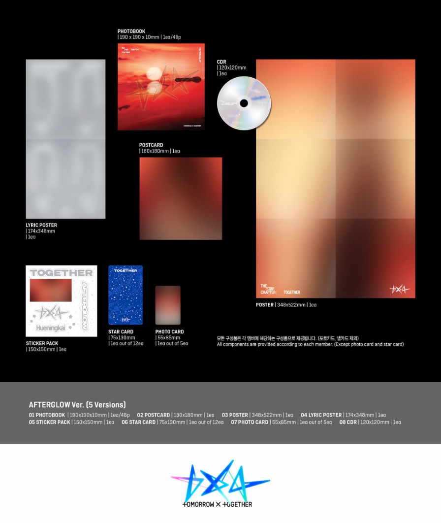 TXT - THE STAR CHAPTER: TOGETHER (AFTERGLOW VER.) Nolae