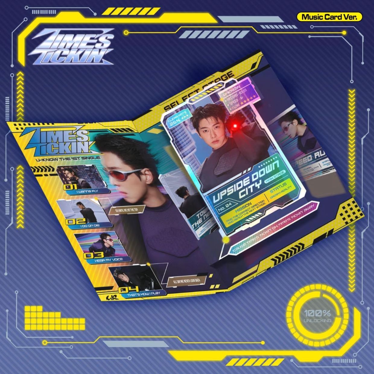 U-KNOW YUNHO (TVXQ!) - TIME'S TICKIN' (MUSIC CARD VER.) Nolae