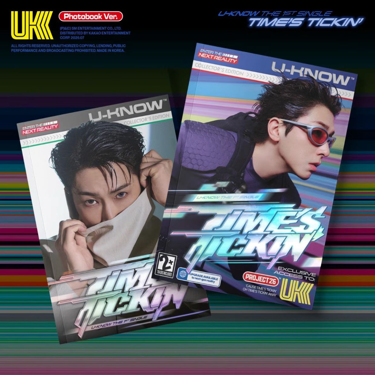 U-KNOW YUNHO (TVXQ!) - TIME'S TICKIN' (PHOTOBOOK VER.) Nolae