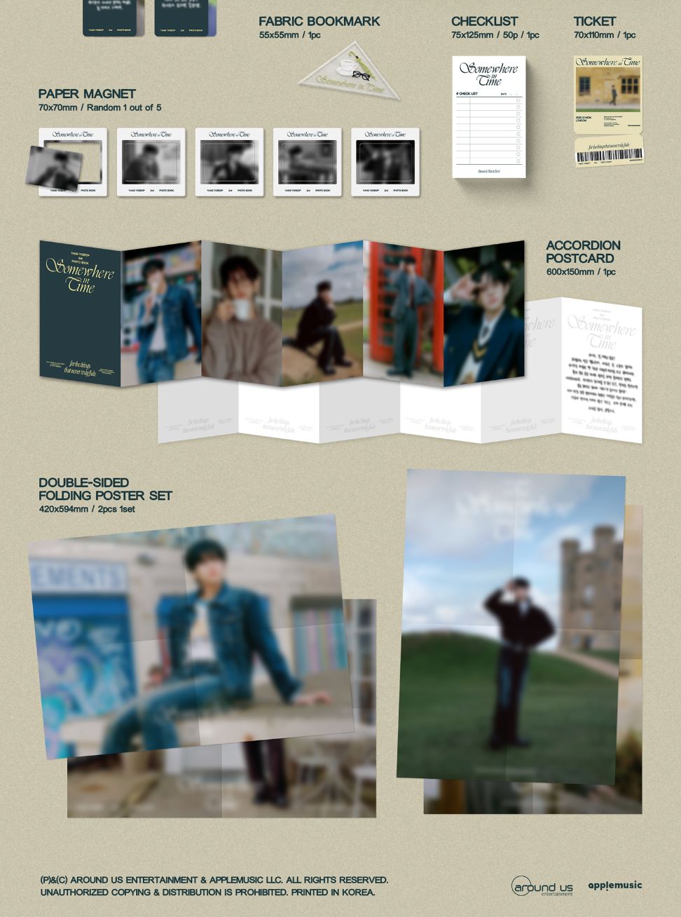YANG YOSEOP - SOMEWHERE IN TIME (2ND PHOTO BOOK) Nolae
