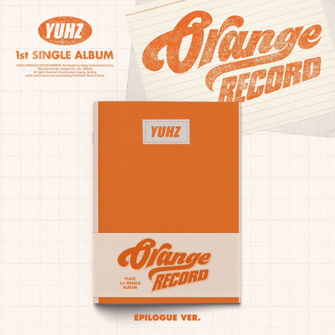YUHZ - ORANGE RECORD (KIWEE ALBUM) Nolae