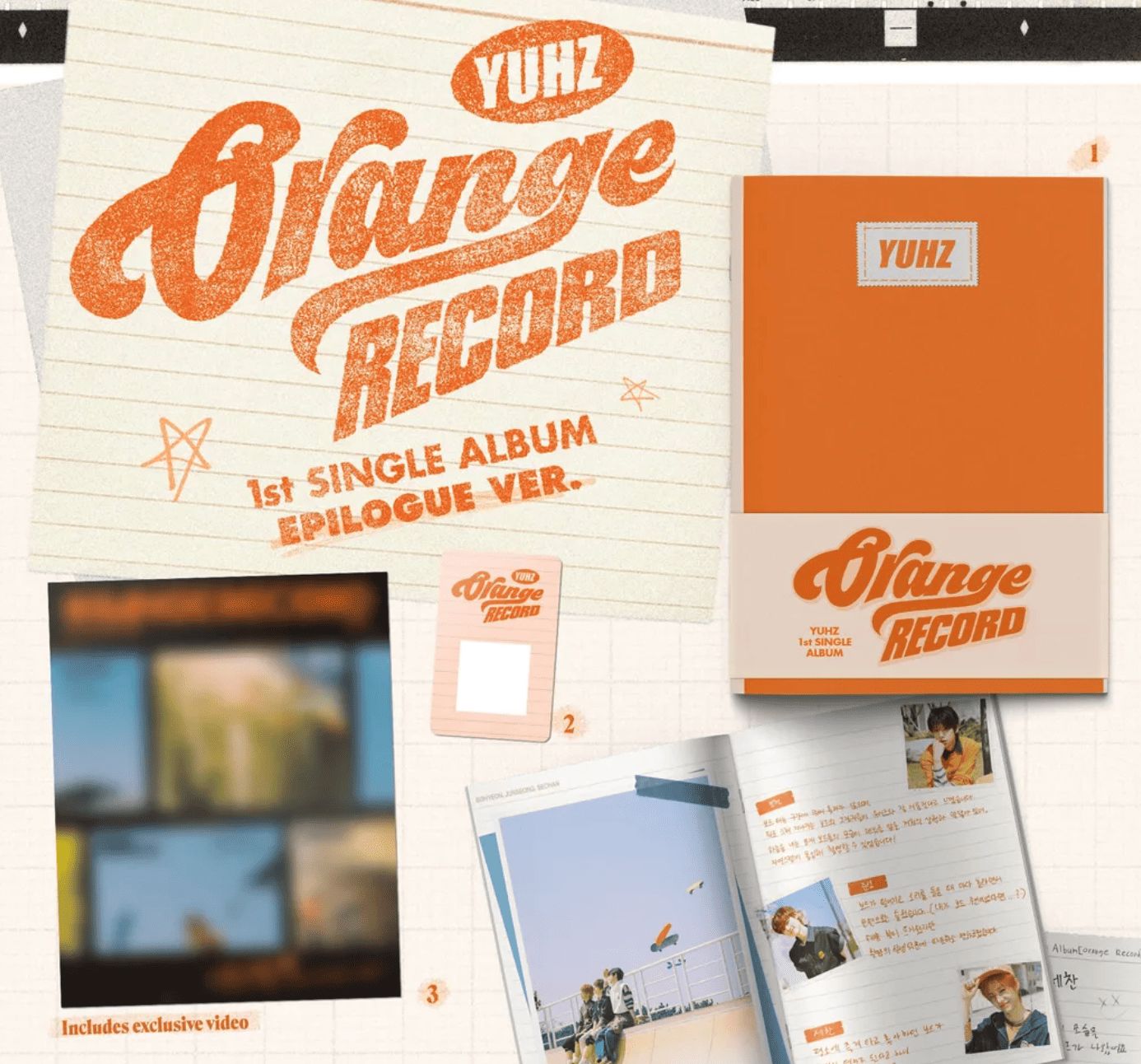 YUHZ - ORANGE RECORD (KIWEE ALBUM) Nolae