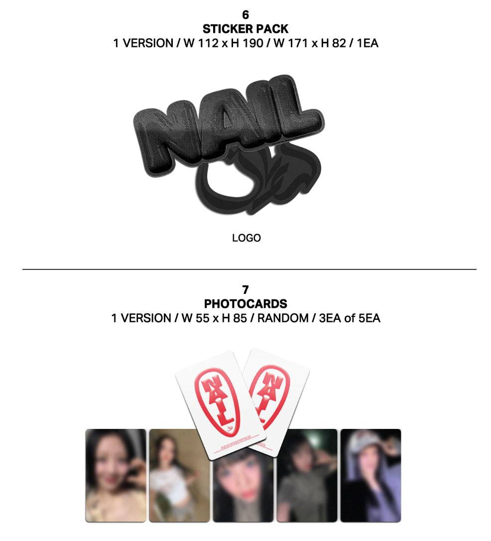 yves NAIL サイン会参加当選 直筆サインポラロイド LOONA yves Nail