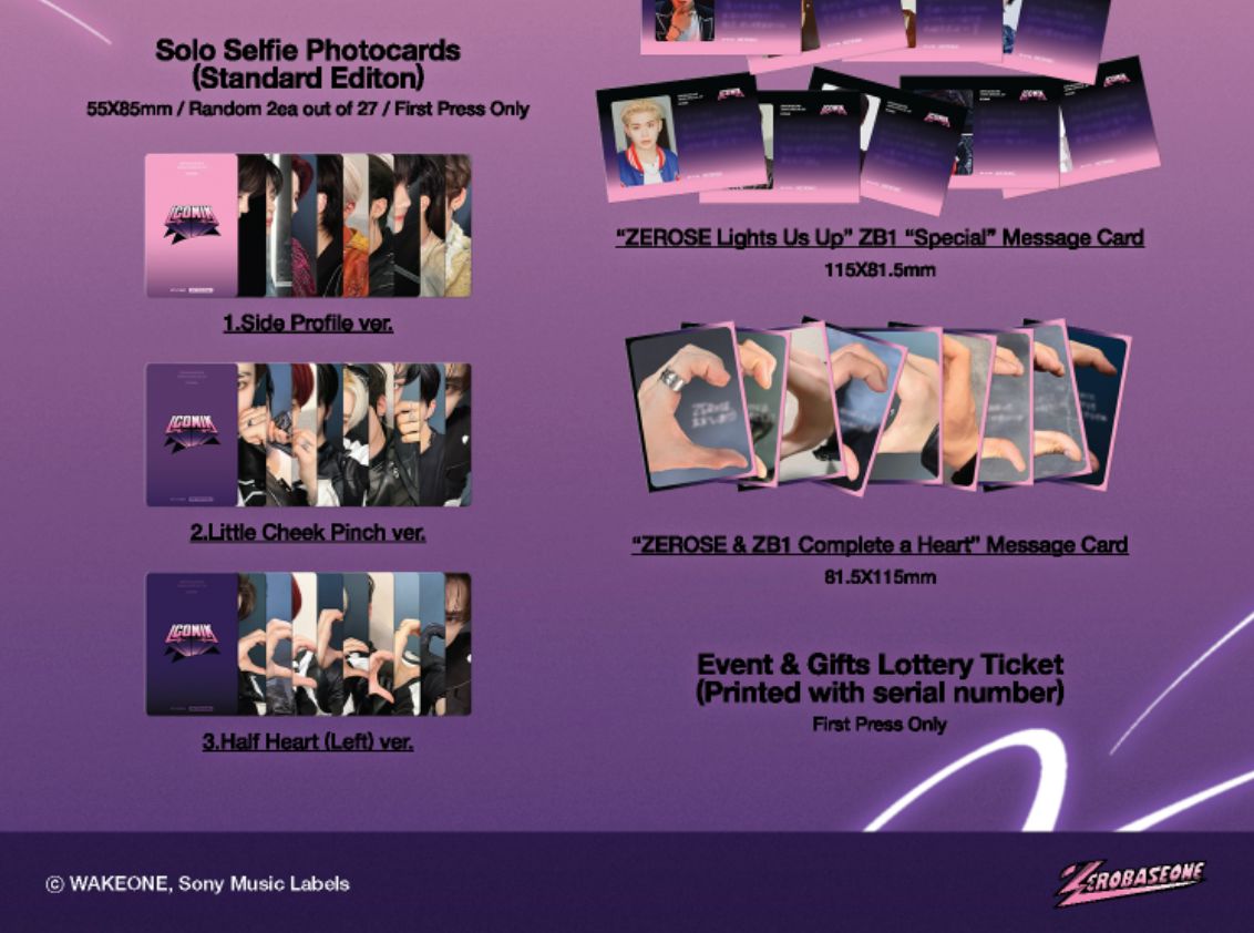 ZB1 - ICONIK (JAPAN SPECIAL EP) (STANDARD EDITION) Nolae