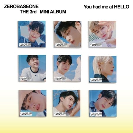 ZB1 - YOU HAD ME AT HELLO (THE 3RD MINI ALBUM) DIGIPACK VER. + BDM Photocard Nolae